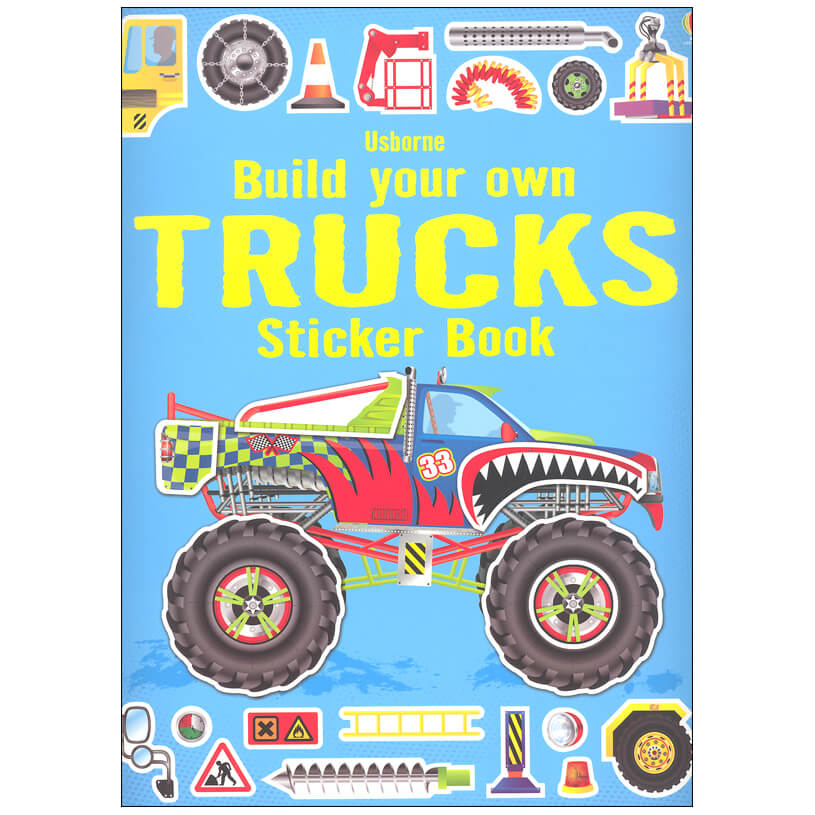 Usborne Build Your Own Truck Sticker Books (Build Your Own Sticker Books)