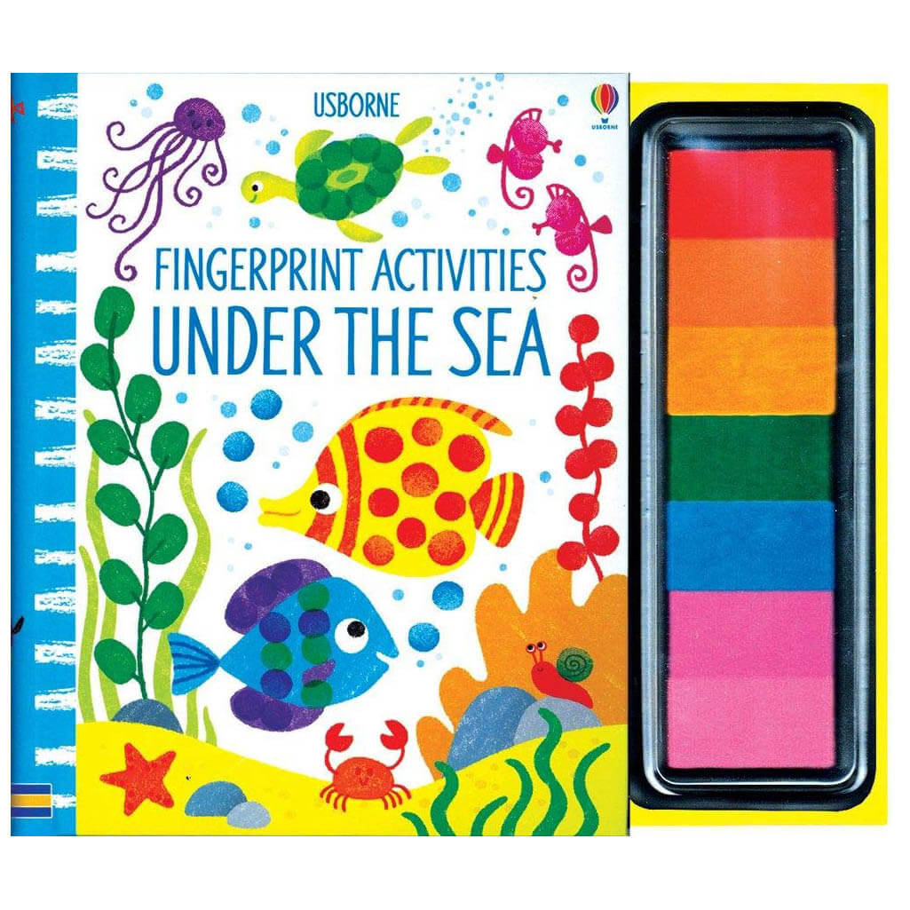 Usborne Fingerprint Activities Under the Sea