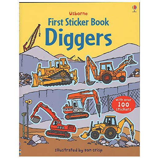 Usborne First Sticker Book Diggers (First Sticker Books)
