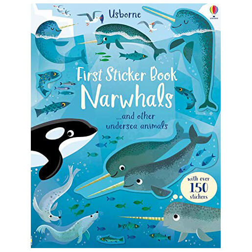 Usborne First Sticker Book Narwhals (First Sticker Books)