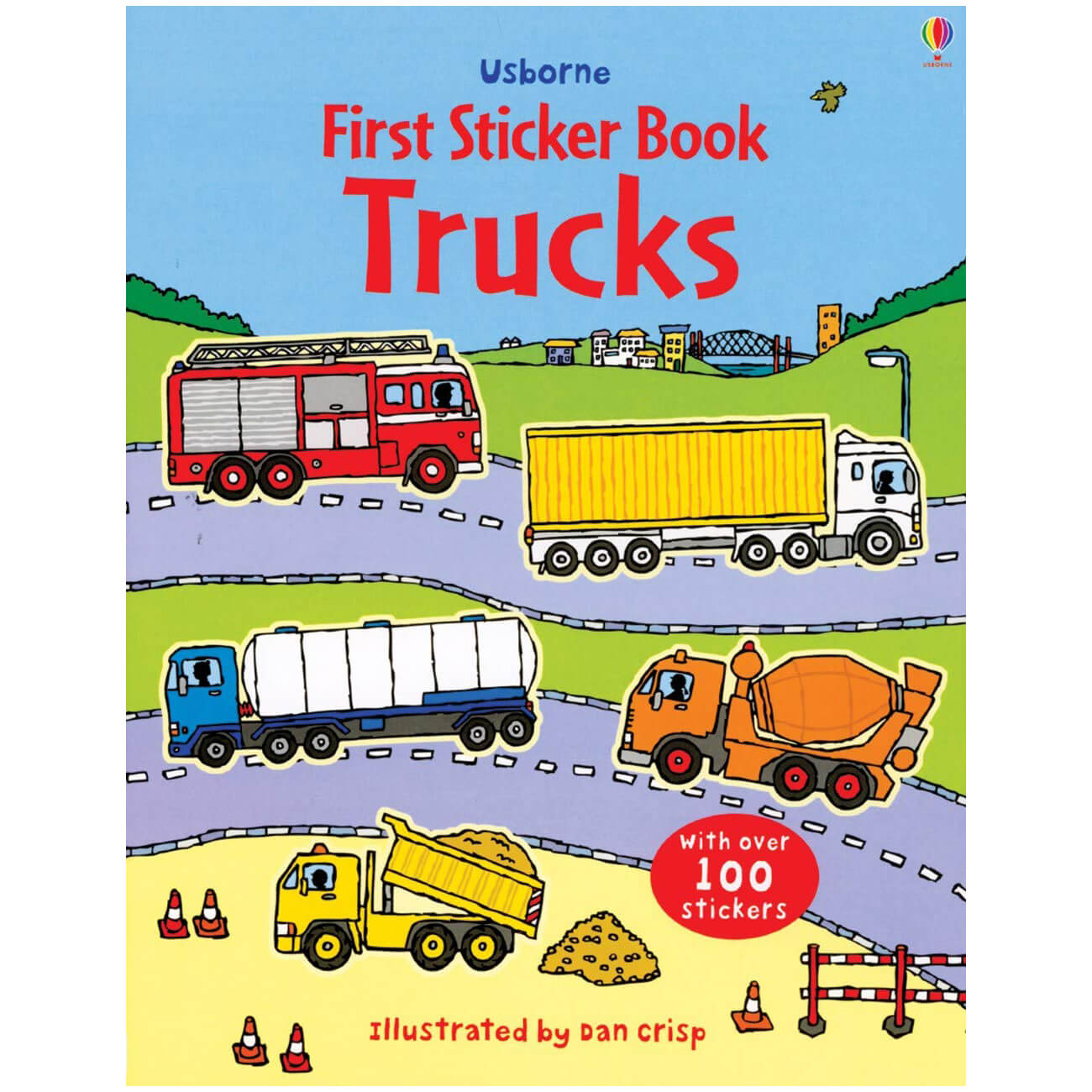 Usborne First Sticker Book Trucks (First Sticker Books)