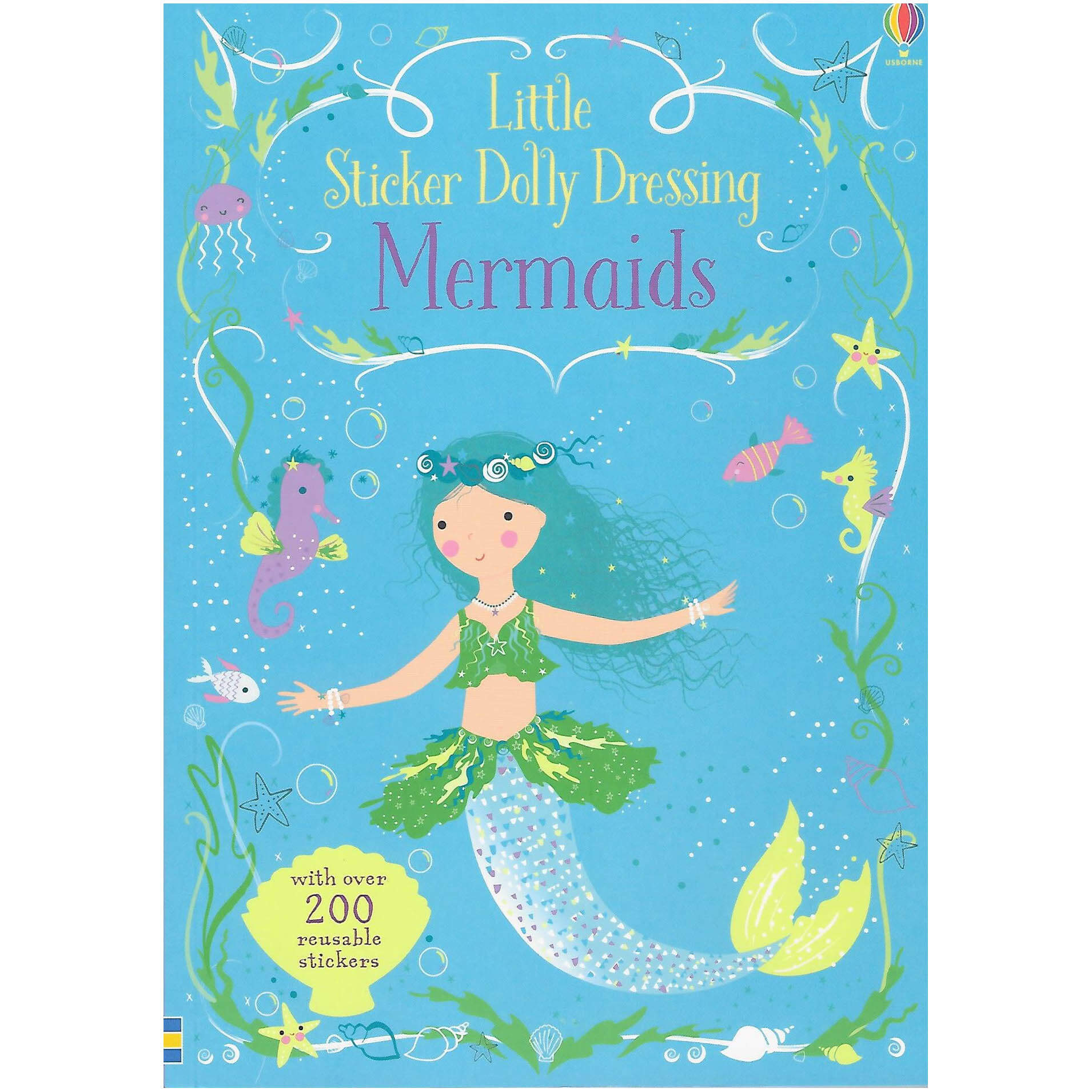 Usborne Little Sticker Dolly Dressing Mermaids
