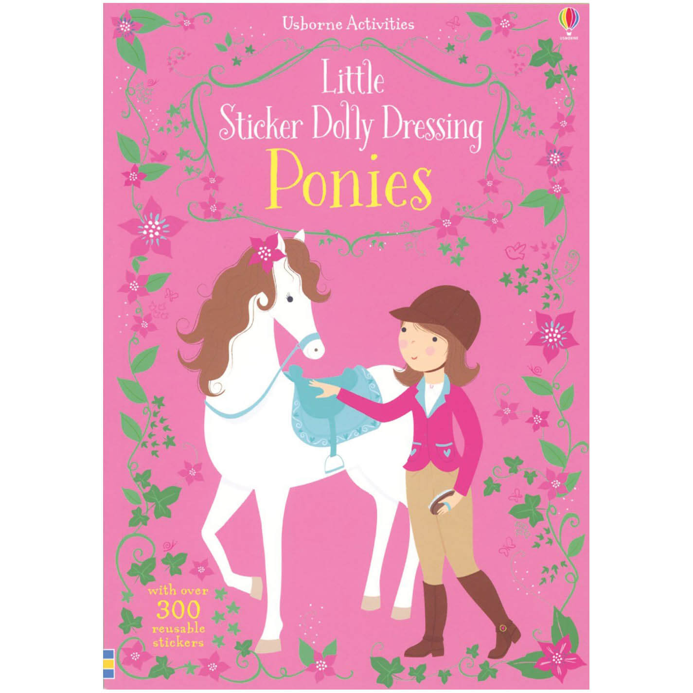 Usborne Little Sticker Dolly Dressing Ponies