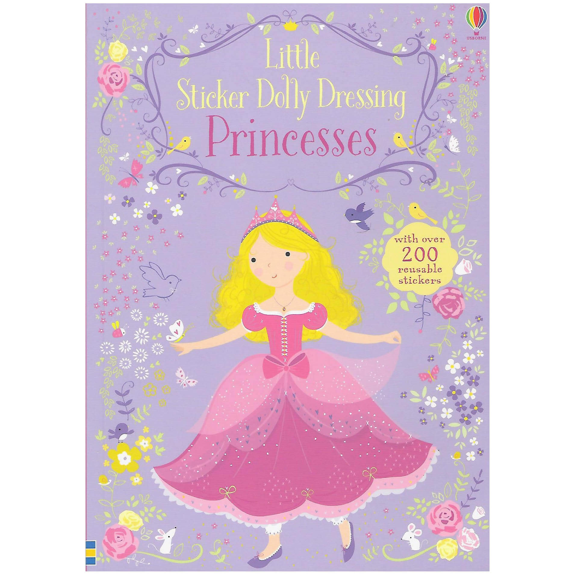 Usborne Little Sticker Dolly Dressing Princesses