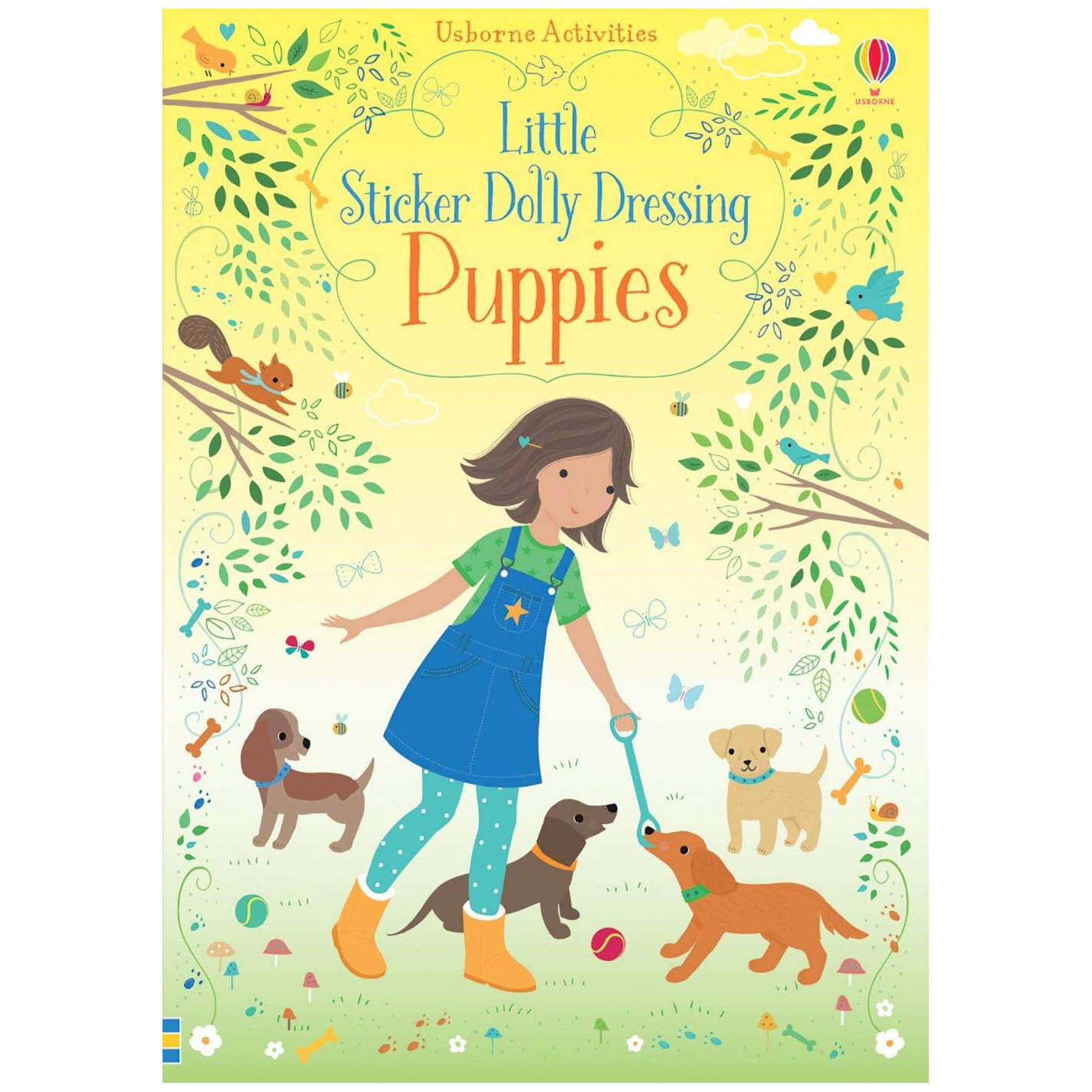 Usborne Little Sticker Dolly Dressing Puppies (Little Sticker Dolly Dressing Books)