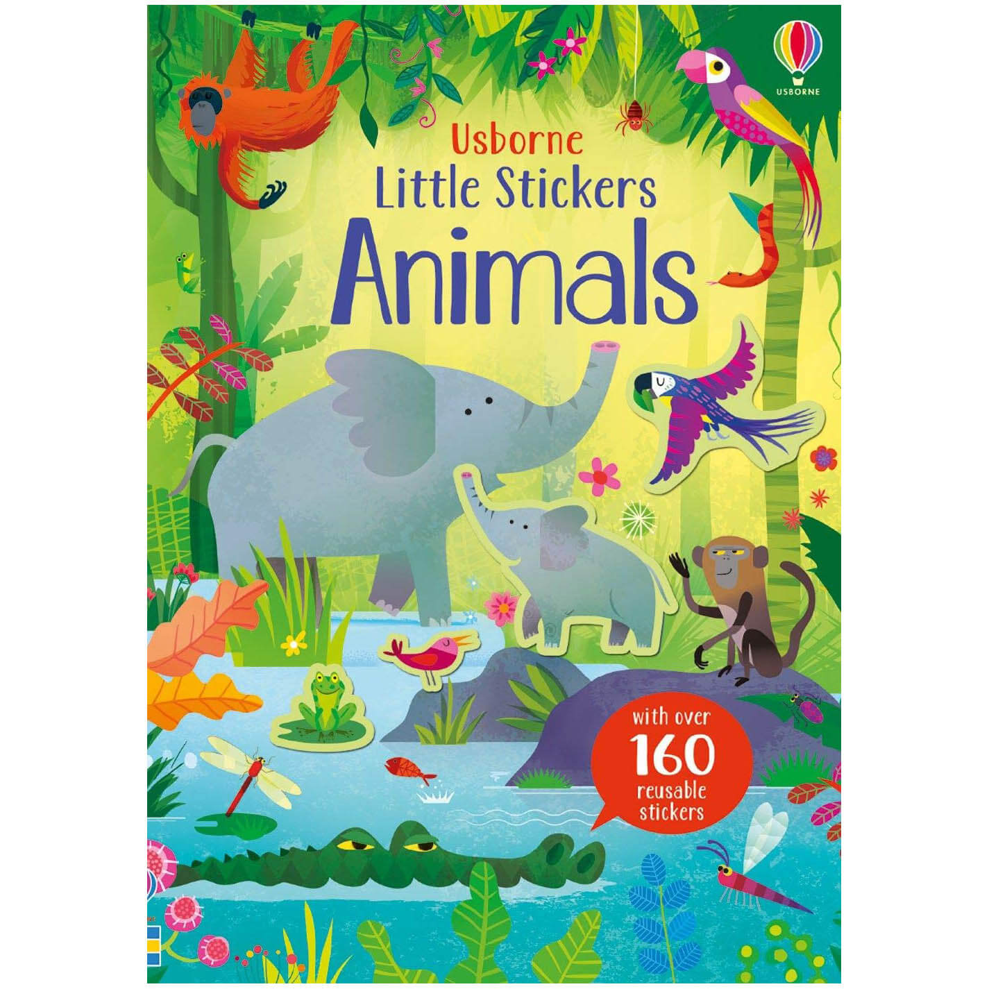 Usborne Little Stickers Animals (Little Stickers Books)