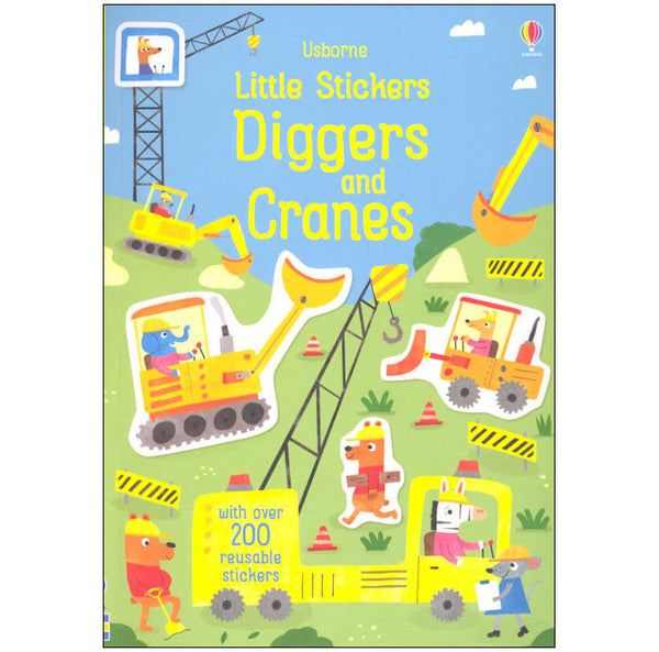Little Stickers Diggers and Cranes