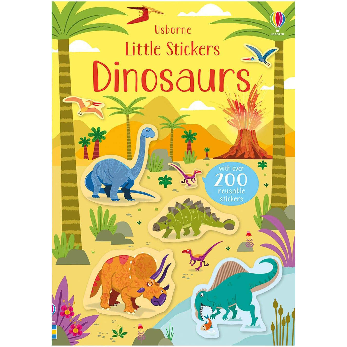 Usborne Little Stickers Dinosaurs (Little Stickers Books)