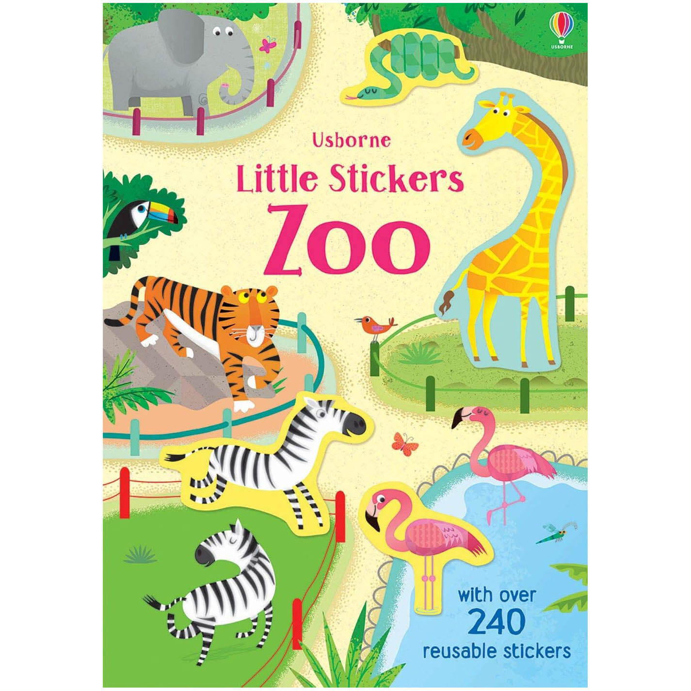 Usborne Little Stickers Zoo (Little Stickers Books)