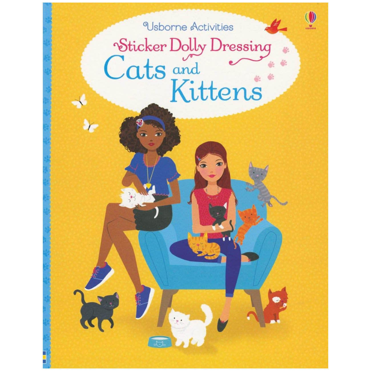 Usborne Sticker Dolly Dressing Cats and Kittens