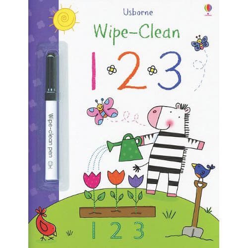 Usborne Wipe-Clean 123 (Wipe-Clean Books)