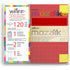 WAFF Medium Mozaika Combo Journal (Red)