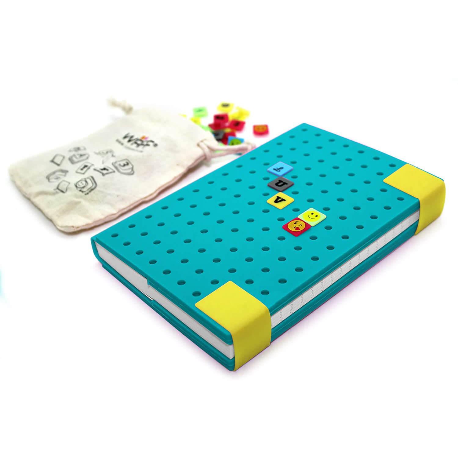 WAFF Medium Mozaika Combo Journal (Teal)