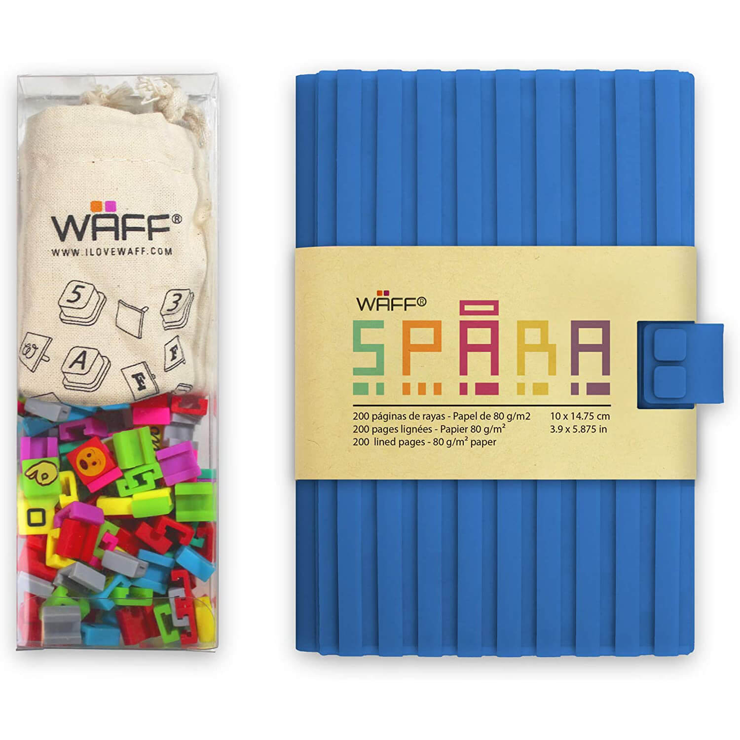 WAFF Medium Spara Journal Combo Kit (Blue)