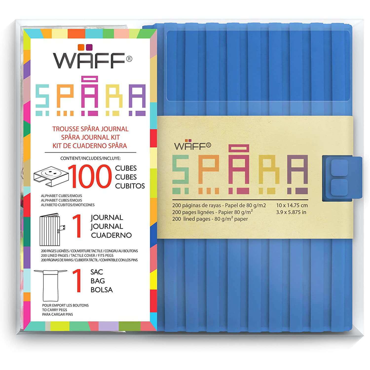 WAFF Medium Spara Journal Combo Kit (Blue)