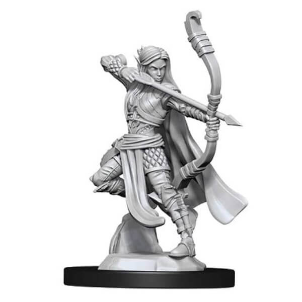 Wizkids D&D Nolzur's Marvelous Miniatures Elf Ranger Female Miniatures
