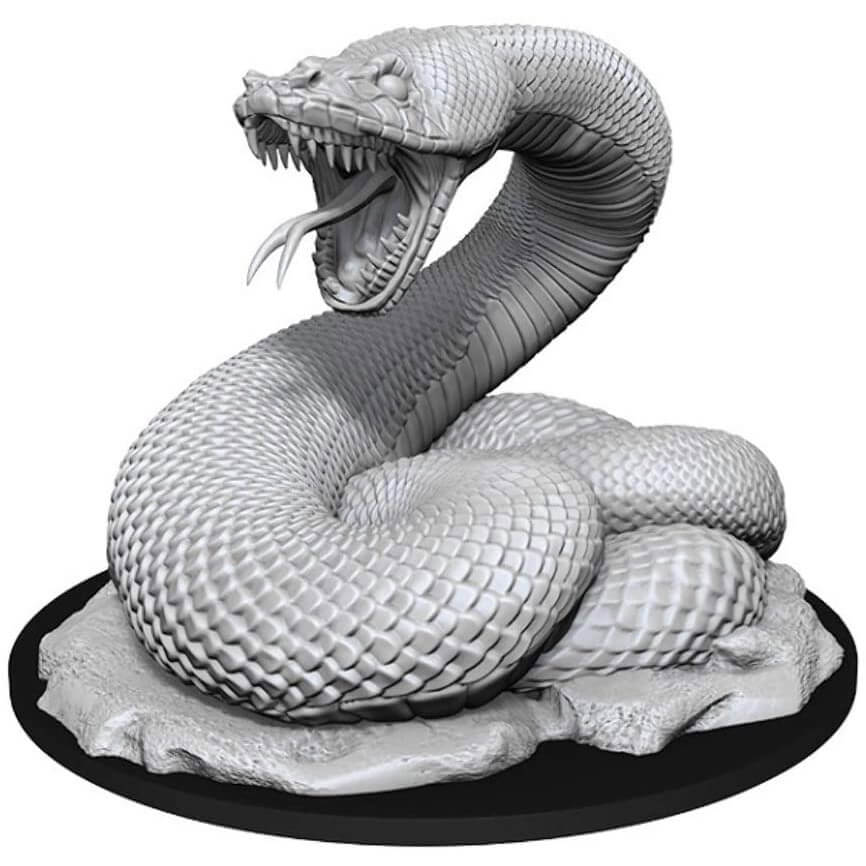 Wizkids D&D Nolzur's Marvelous Miniatures Giant Constrictor Snake Miniature