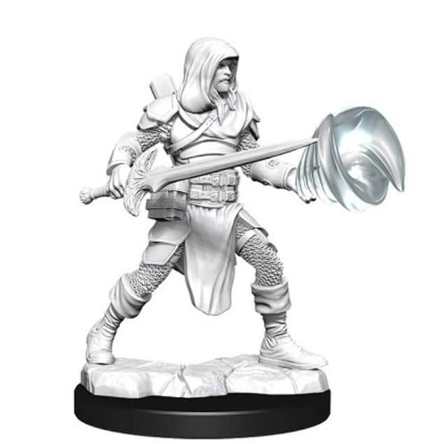 Wizkids D&D Nolzur's Marvelous Miniatures Multiclass Fighter and Wizard Miniatures