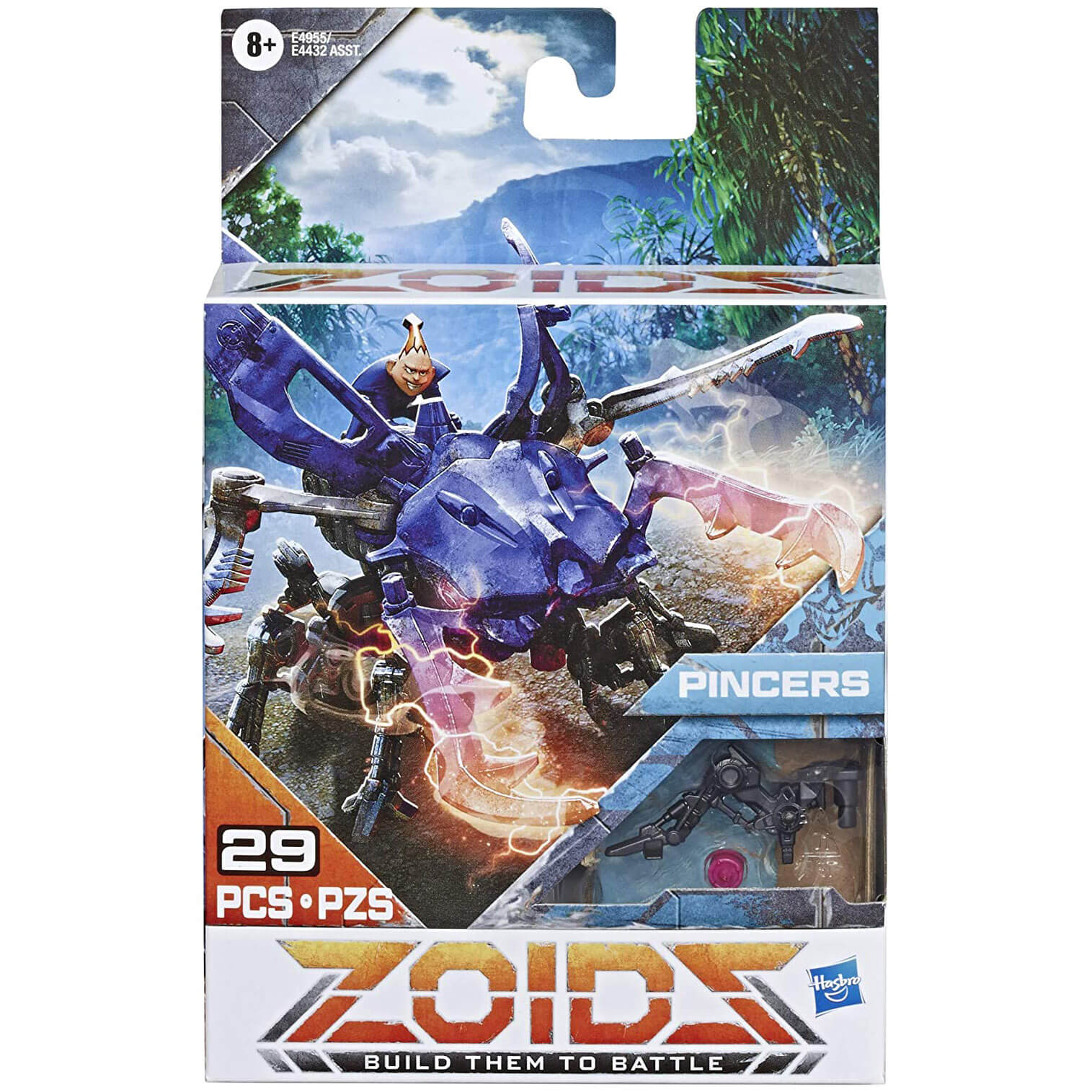 Zoids Mega Battlers Pincers Beetle-Type Buildable Beast Figure