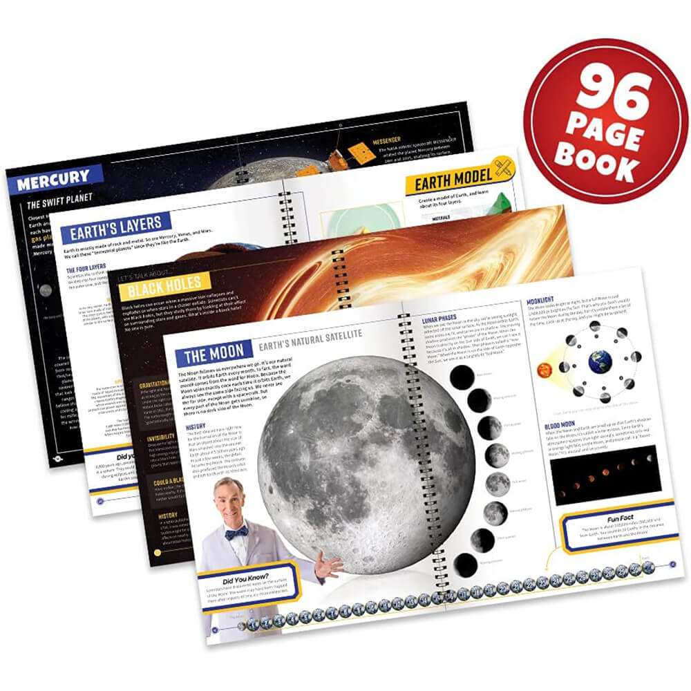 Abacus Brands Bill Nye's 85+ Piece Space Lab Kit