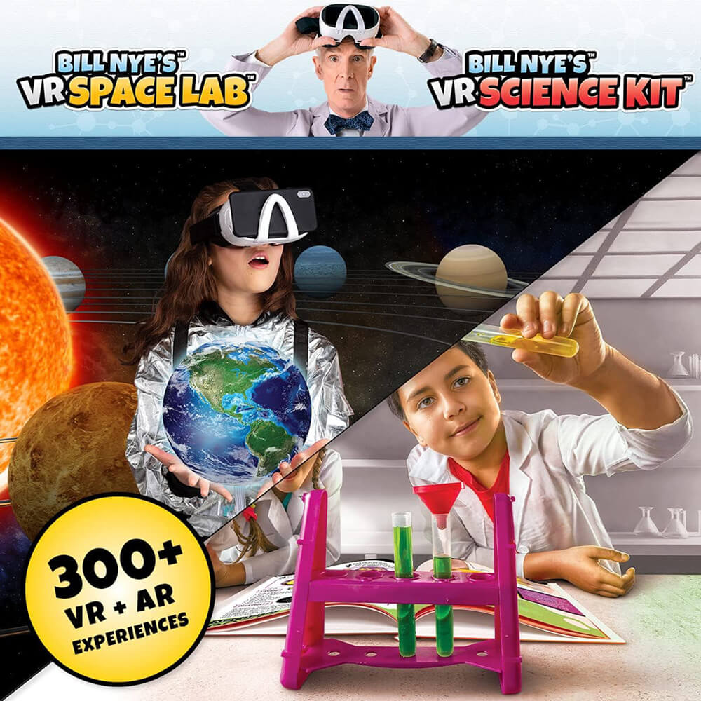 Abacus Brands Bill Ny's VR 2-in-1 Space Lab and Science Kit