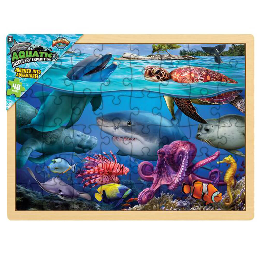 Adventure Planet 48 Piece Aquatic Jigsaw Puzzle