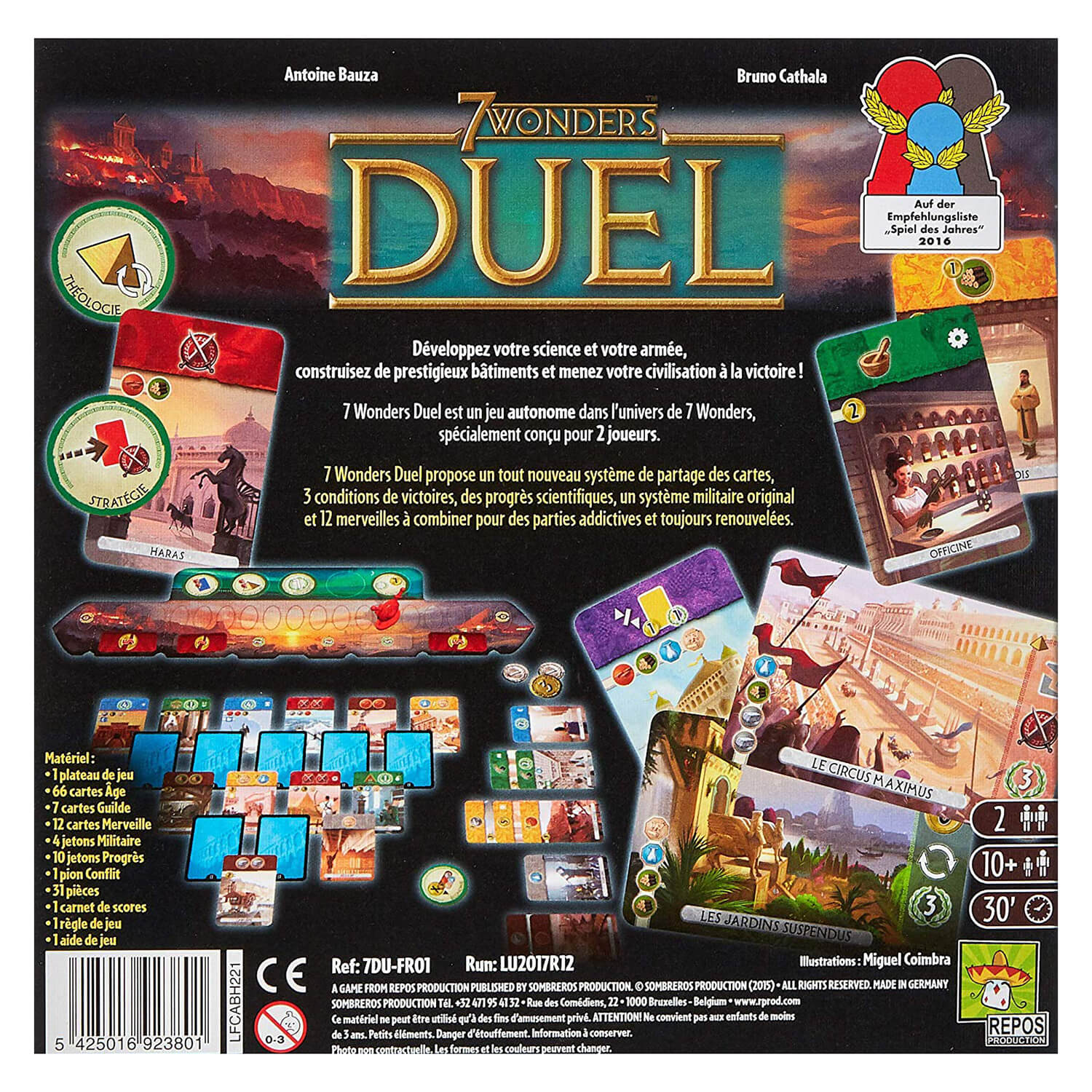 7 Wonders Duel Game