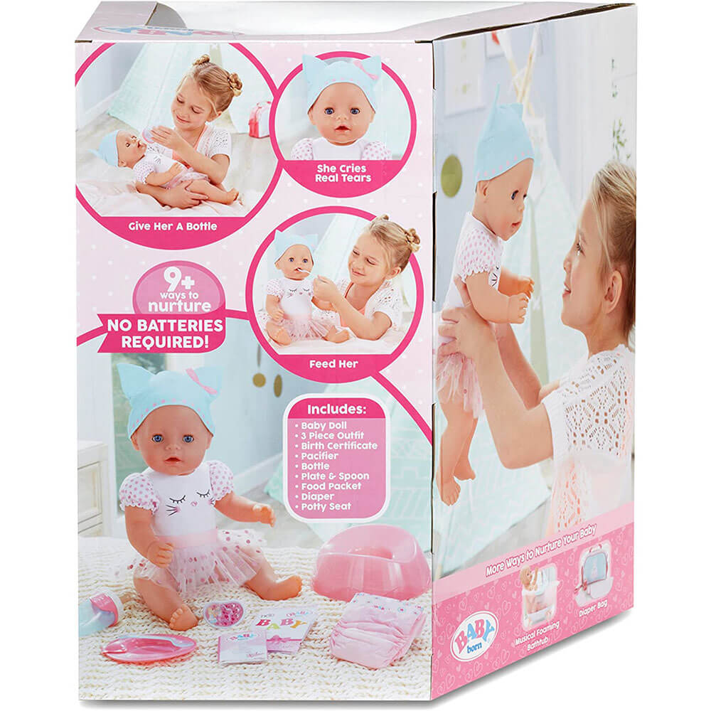 BABY born Interactive Baby with Blue Eyes Maziply Toys