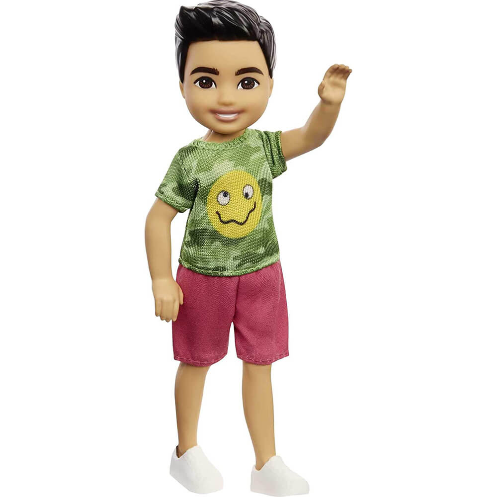 Barbie Chelsea Boy Doll Wearing Camo T-Shirt