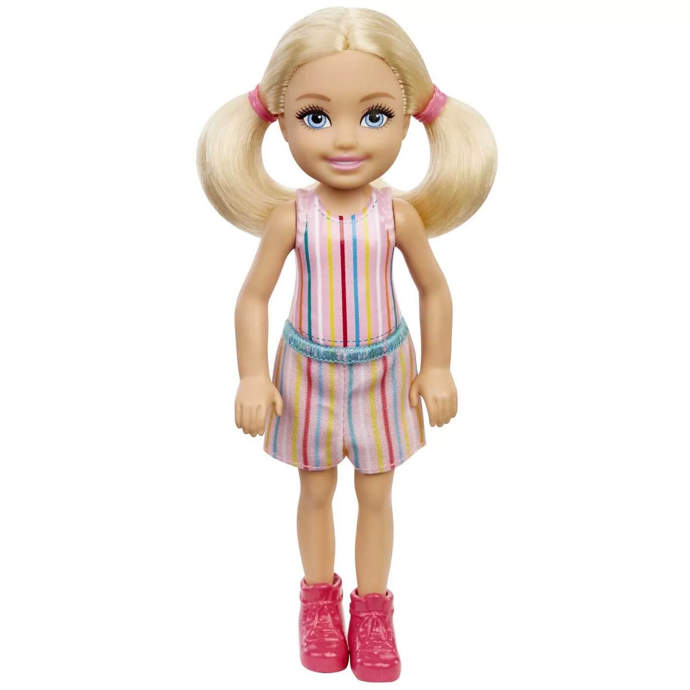 Barbie Chelsea Striped Print Skirt Doll