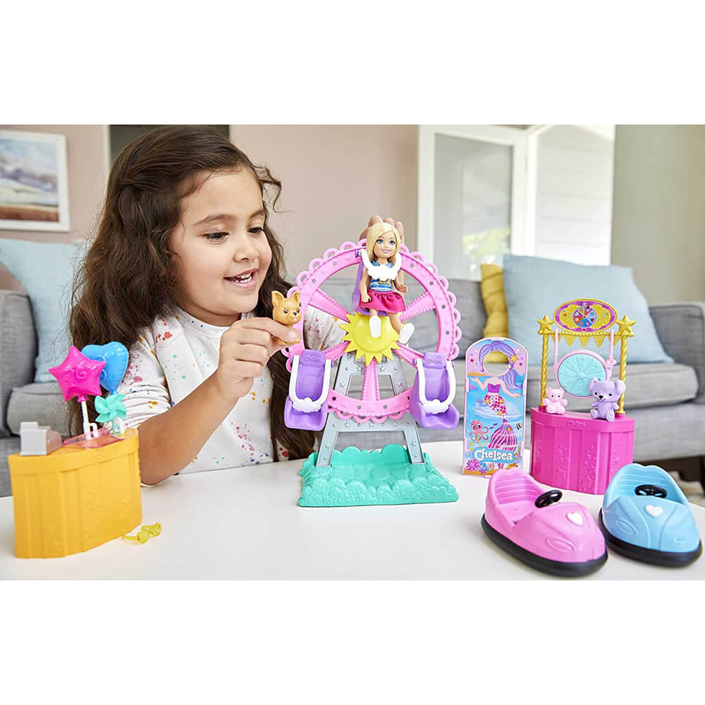 Barbie Club Chelsea Doll & Carnival Playset