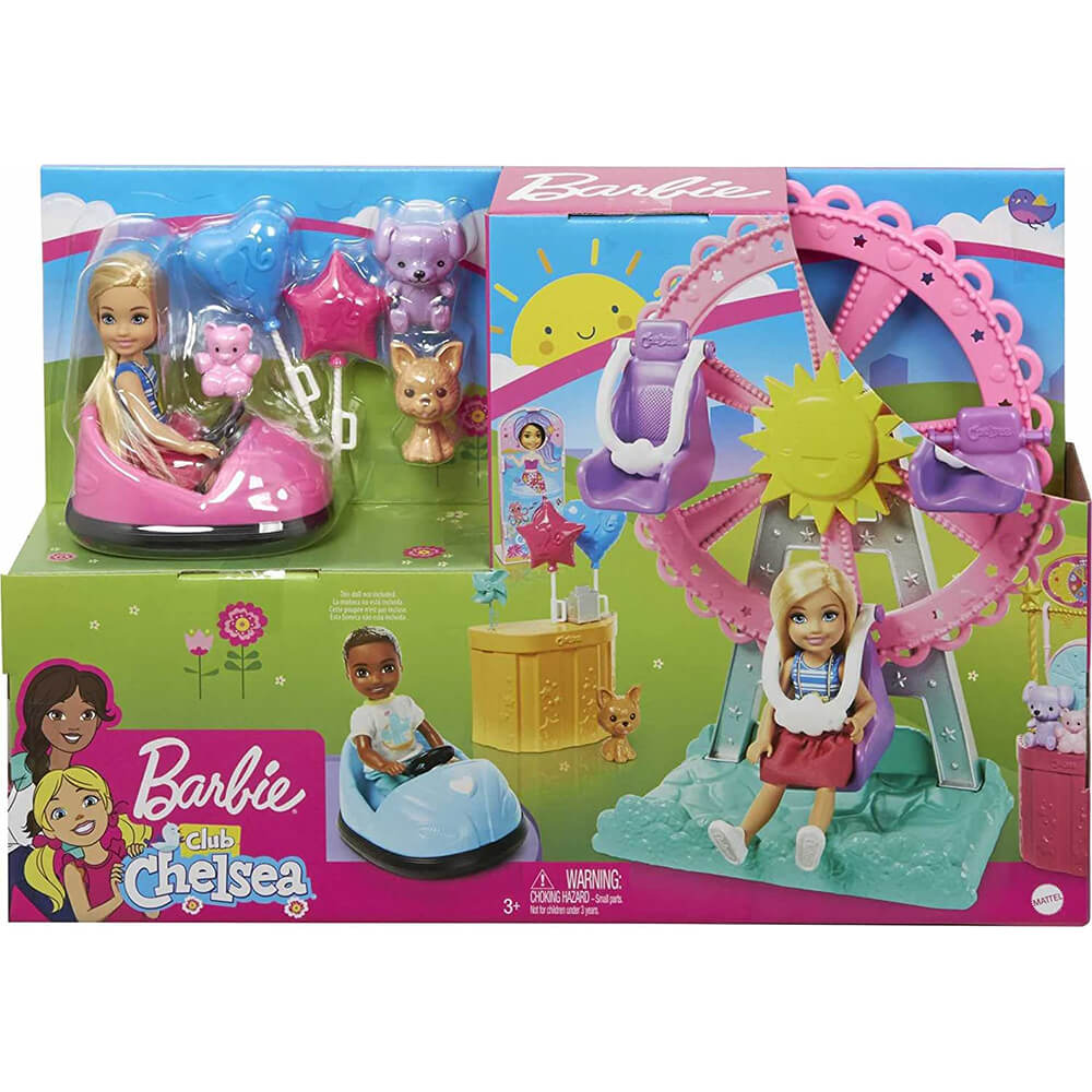 Barbie Chelsea Doll Playset - 3 Pc Bundle with Club Chelsea Doll