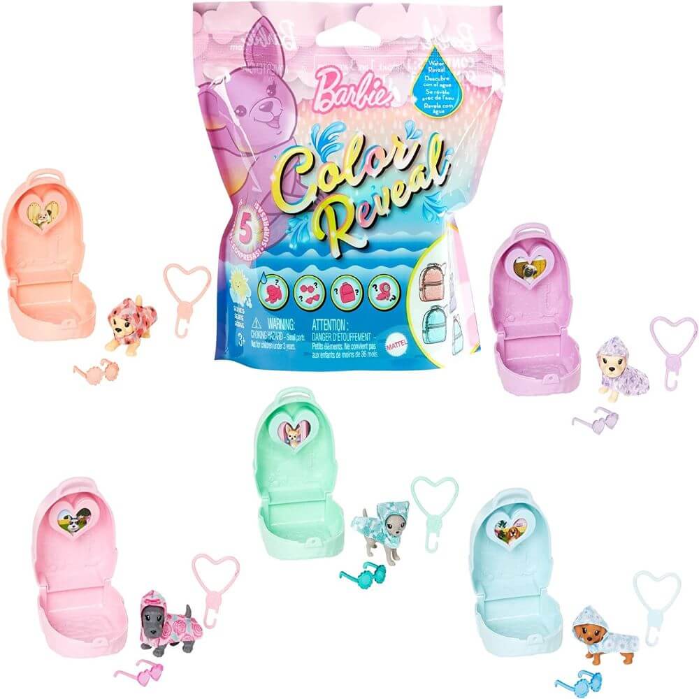 Barbie Color Reveal Pets (Assorted Styles)