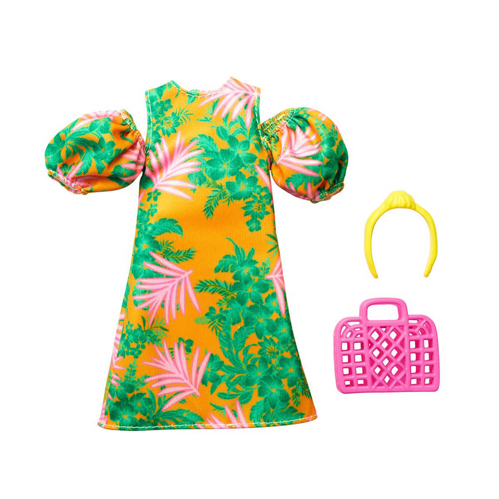 Barbie Complete Look Fashion Pack Orange Tropical Dress