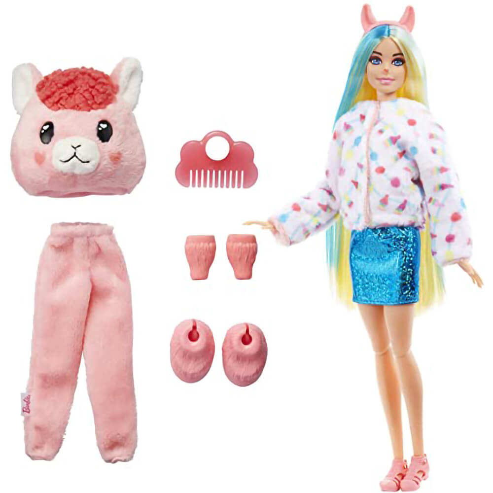 Barbie Cutie Reveal Doll Llama