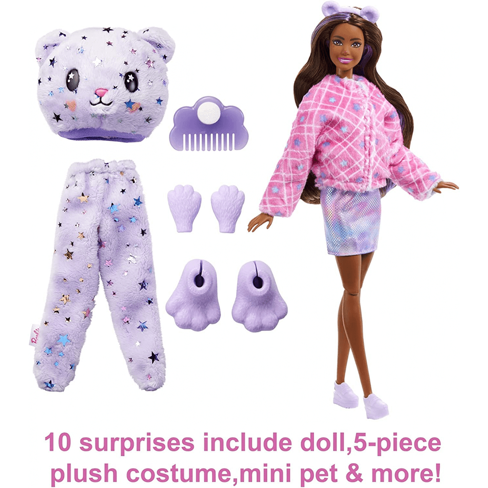 Barbie Cutie Reveal Doll Teddy