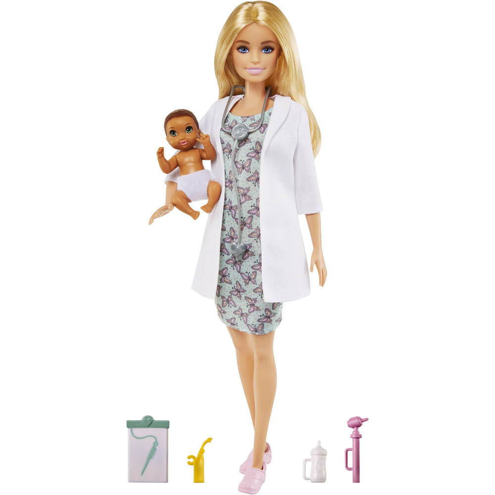 Barbie Doctor Doll Playset with Accessories