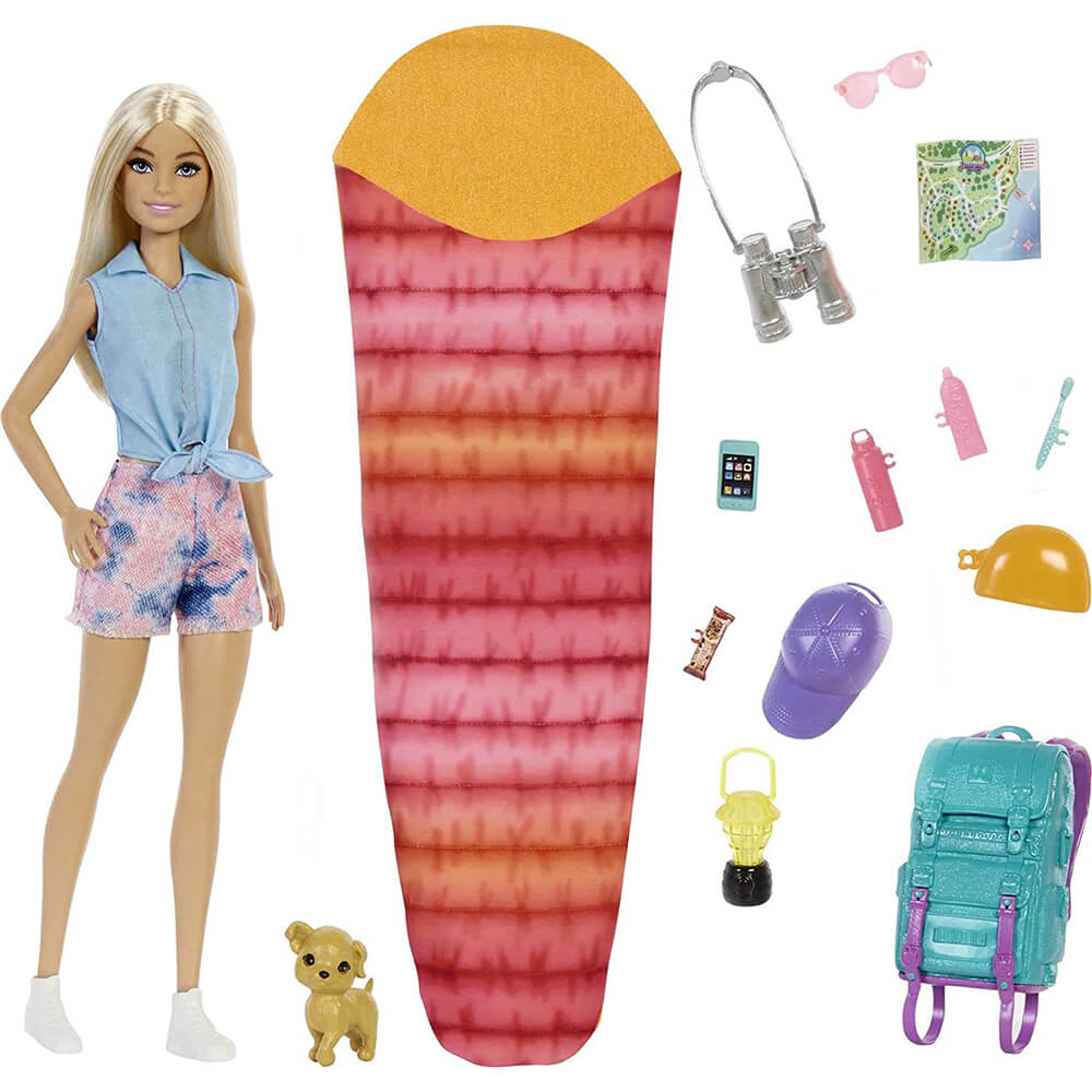 Barbie Doll and Camping Accessories