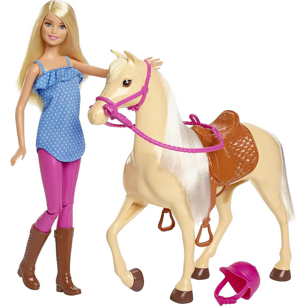 Barbie Doll and Horse - Blonde