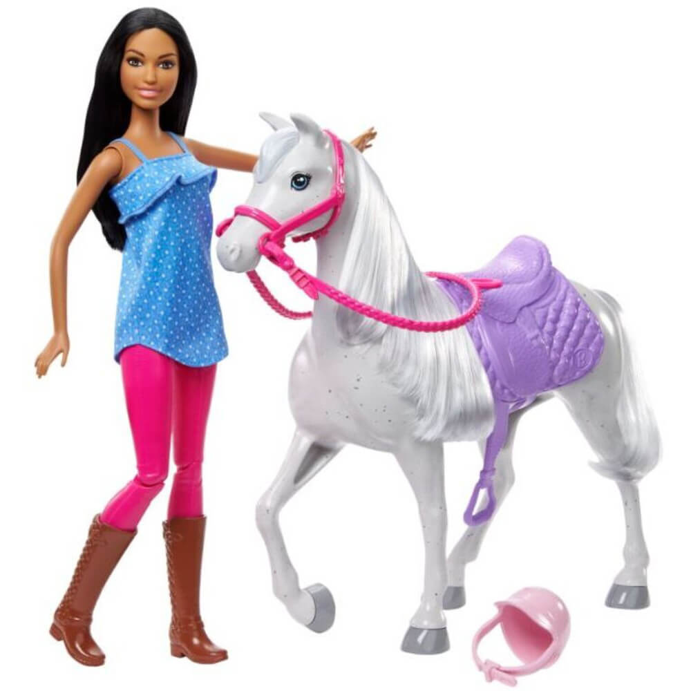 Barbie Doll and Horse Playset with Accessories