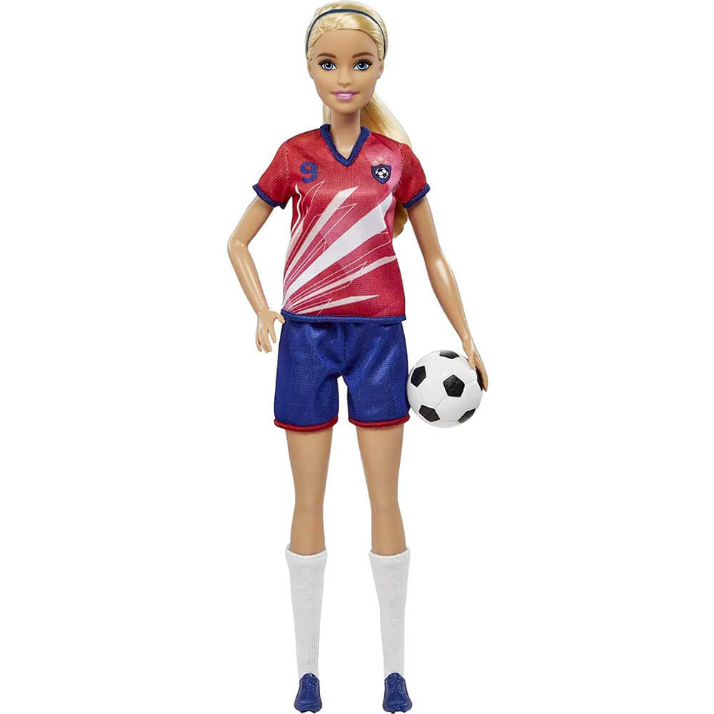 Barbie Doll Soccer Uniform Doll