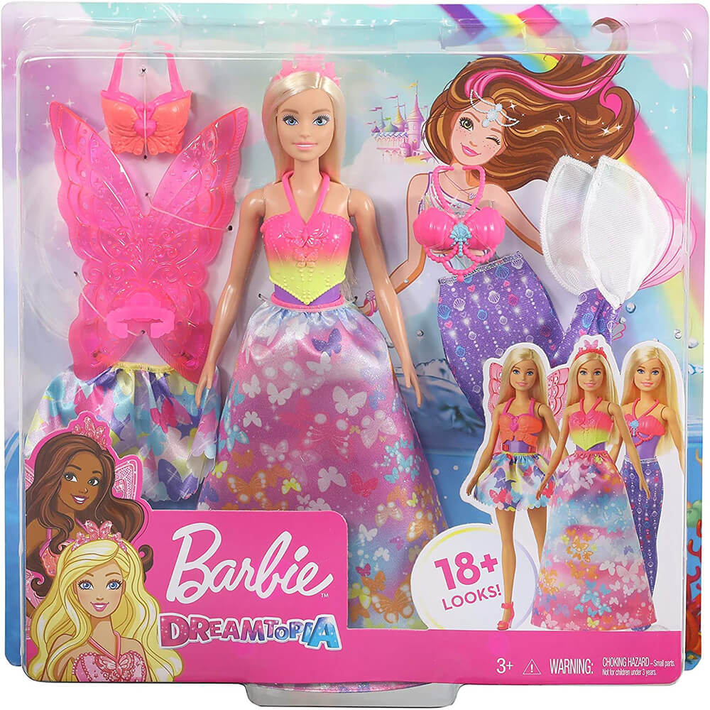 Barbie Dreamtopia Dress Up Gift Set Maziply Toys Barbie Dreamtopia Dress Up Gift Set Maziply Toys