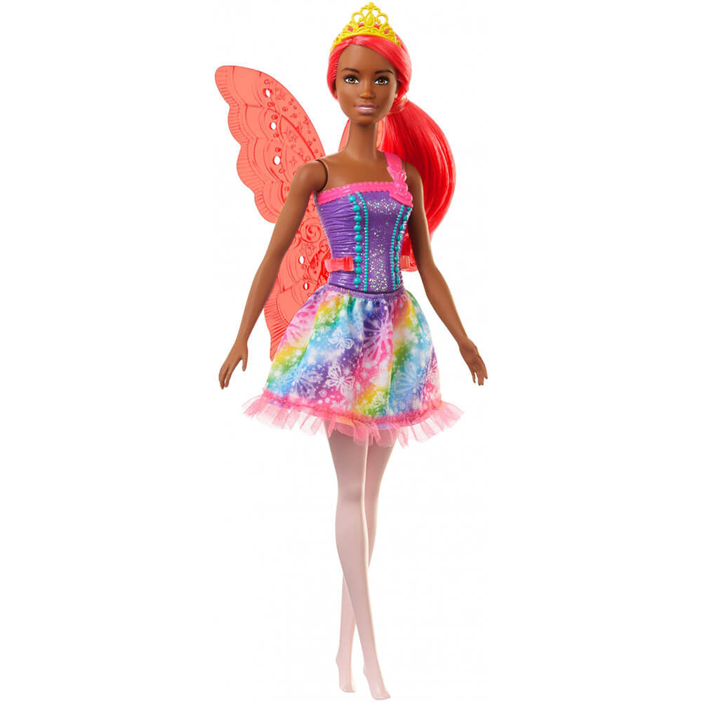 Barbie Dreamtopia Fairy Doll - Pink Wings and Yellow Crown