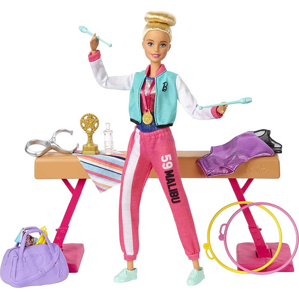 Barbie Gymnastics Doll and Playset - Blonde