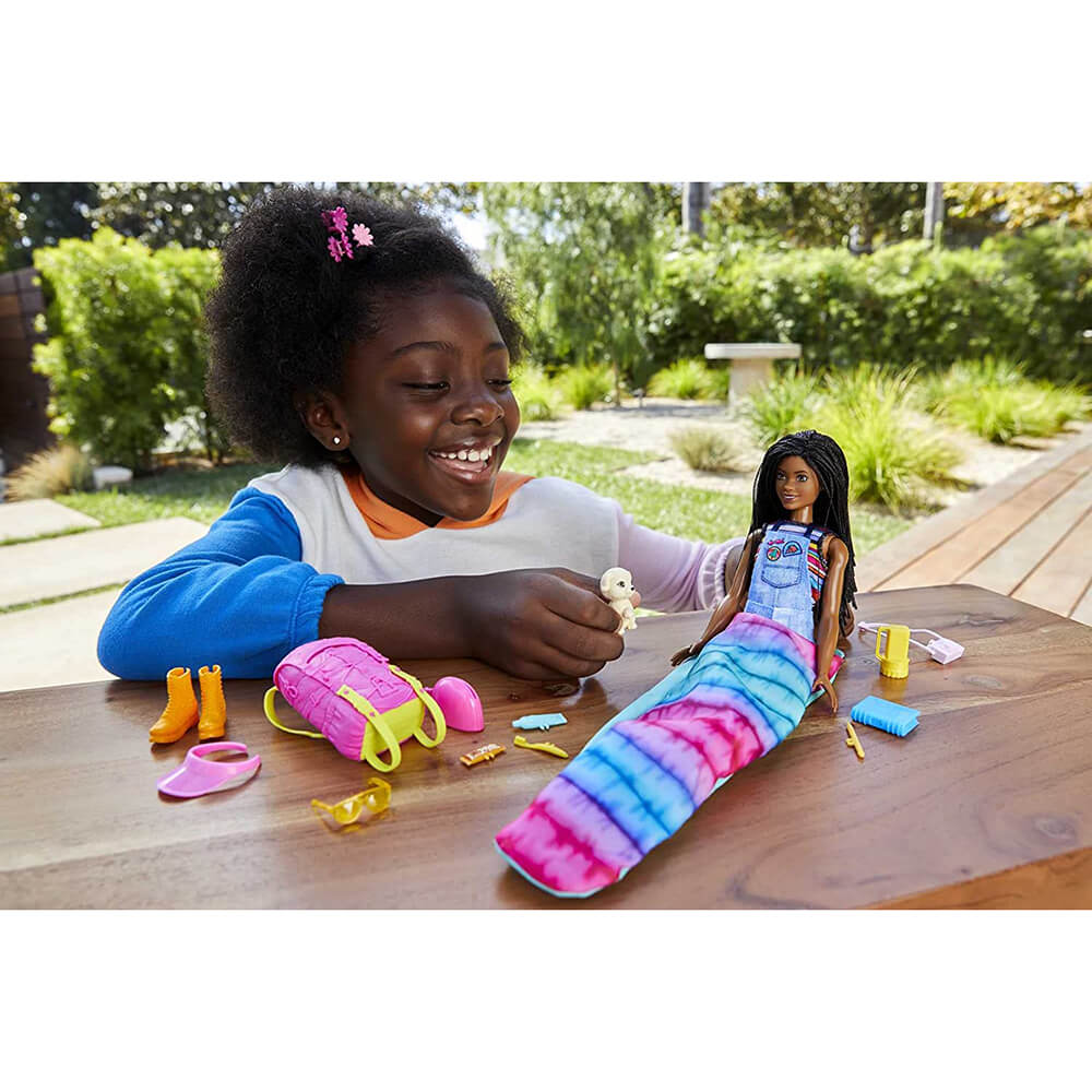 camping barbie doll Barbie It Takes Two Brooklyn Camping Doll Playset – Maziply Toys