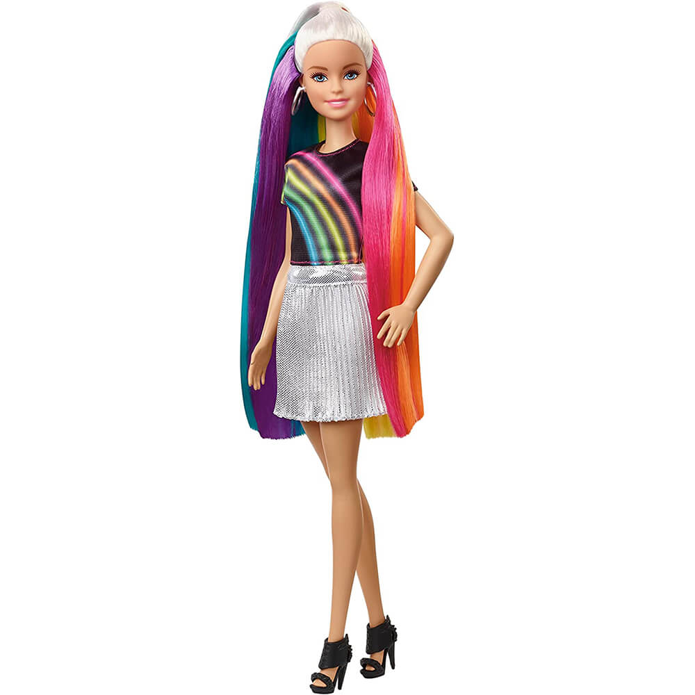Barbie Rainbow Sparkle Hair