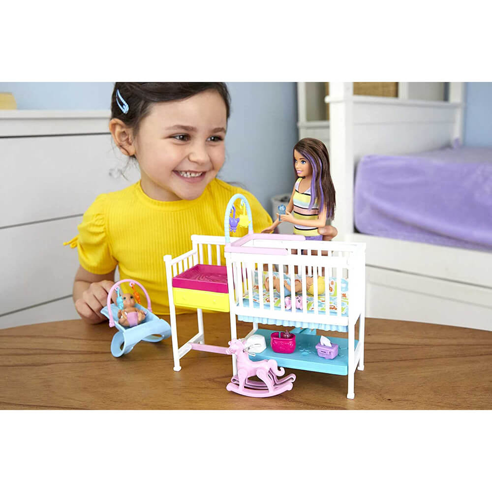 Barbie Skipper Babysitters Inc Nursery Play Set
