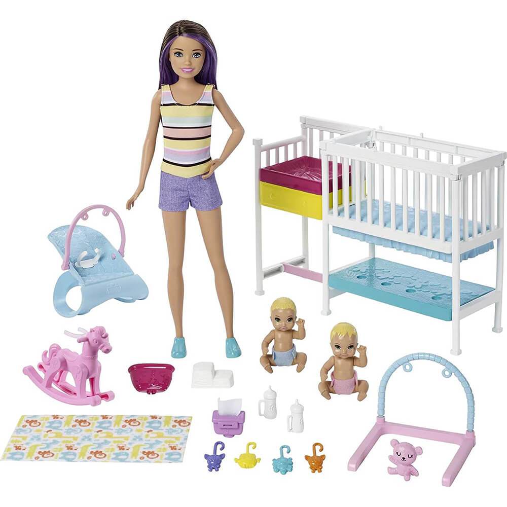 Barbie Skipper Babysitters Inc Nursery Play Set