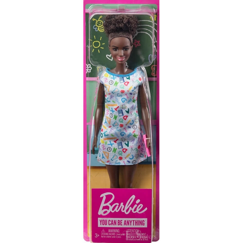 Barbie You Can Be Anything Teacher Doll with Alphabet Dress