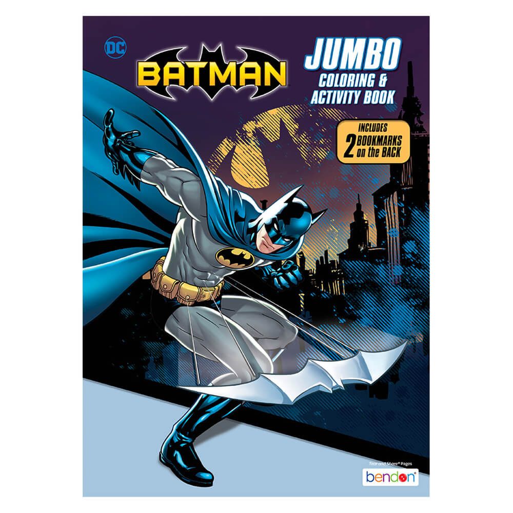 Bendon Batman Jumbo Coloring and Activity Book